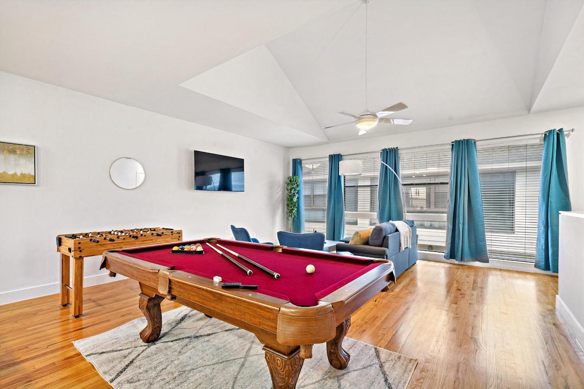 Houston Getaway By Downtown Pool Table Pets Exterior foto